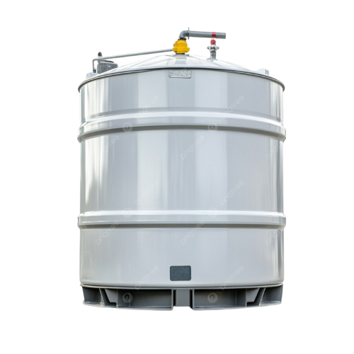 1000 Liter steel water tank cleaning